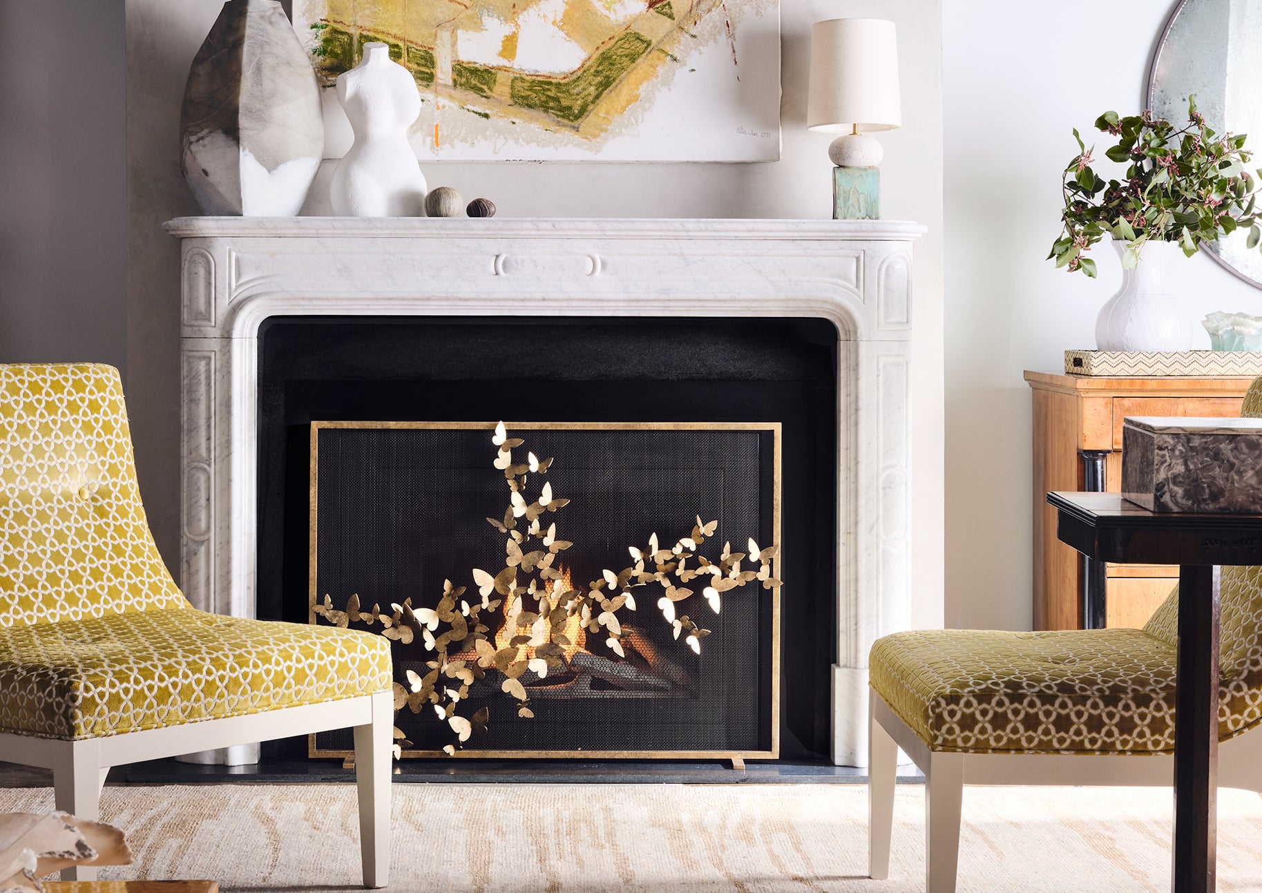 Claire Crowe Collection | Artisan Metal Art & Custom Fireplace Screens