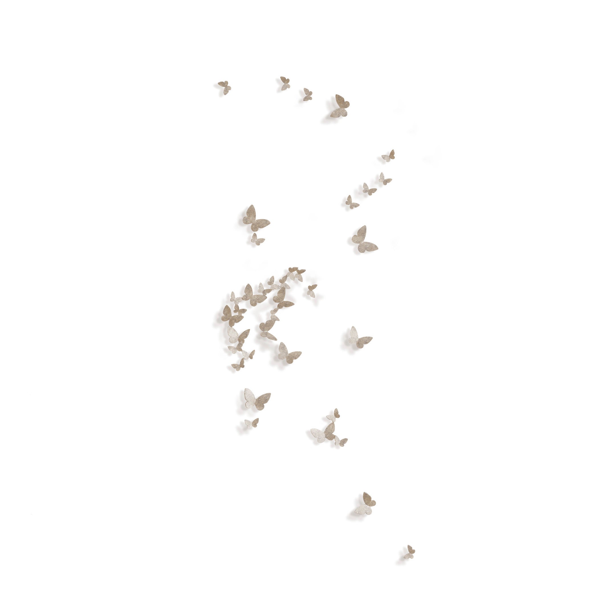 Butterfly Wall Sculpture - Vertical Flights