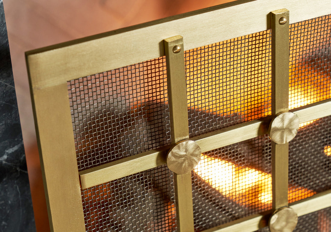 Echoes of Elegance: The Nostalgic Charm of Traditional Brass Fireplace Screens