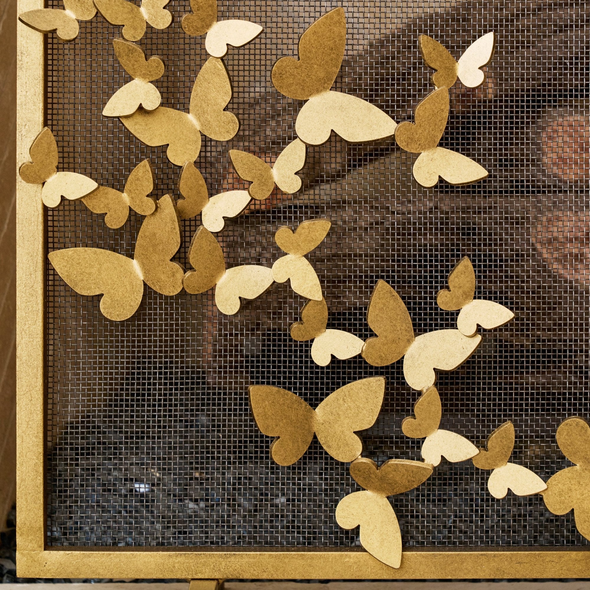 Butterfly Fireplace Screens | Single Panel Screens – Claire Crowe