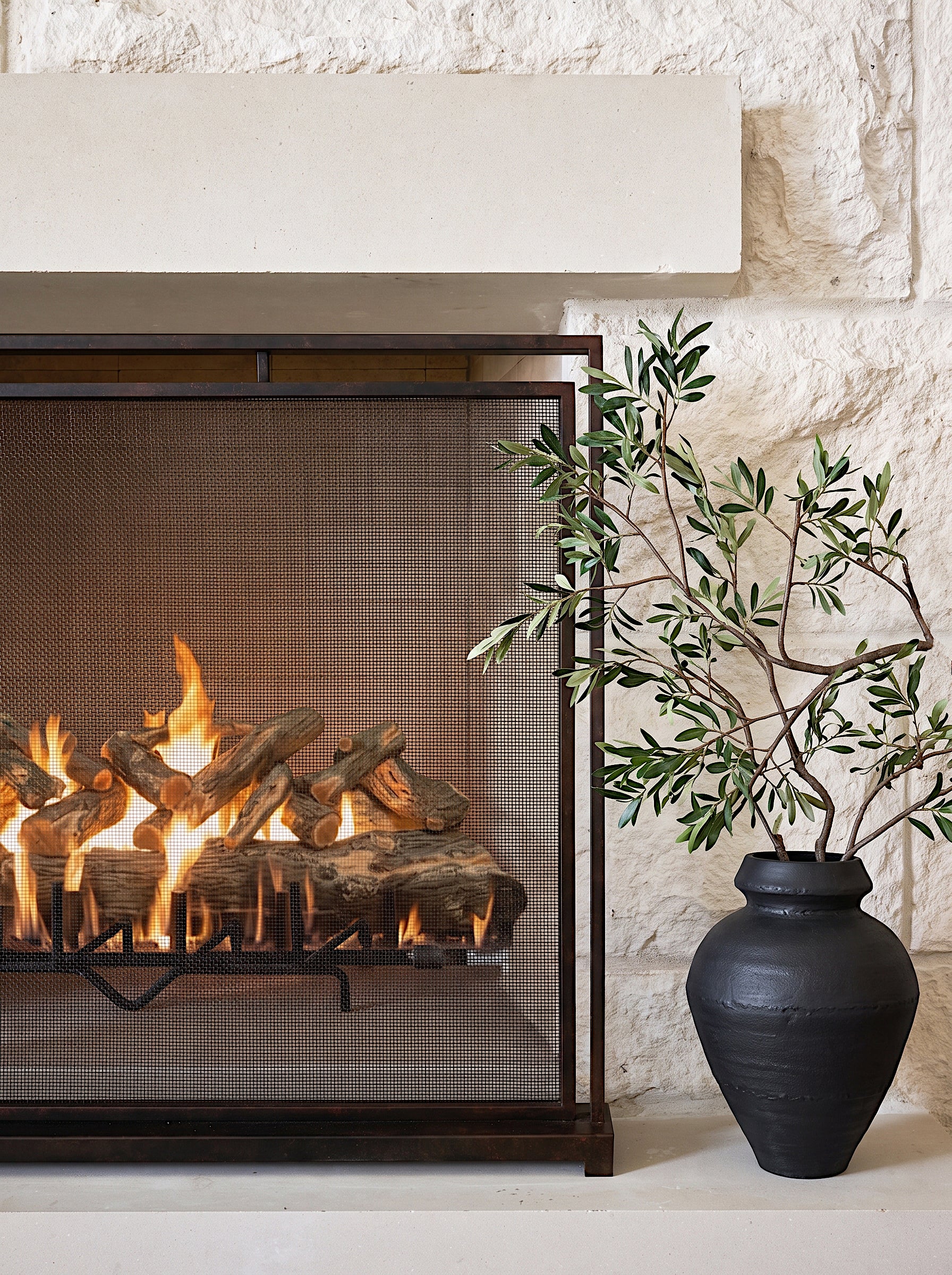 Alden Fireplace Screen