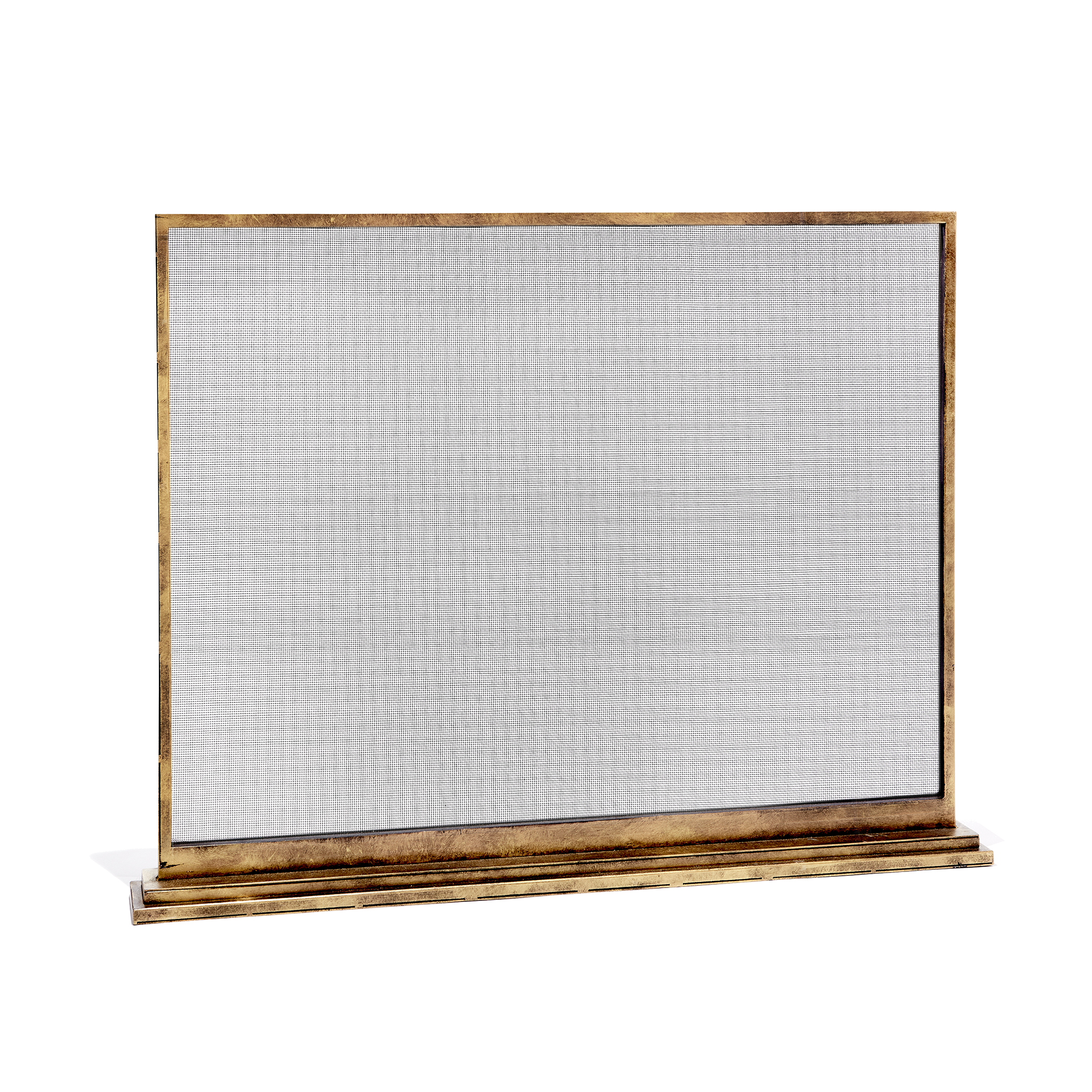 August Fireplace Screen in Aged Gold