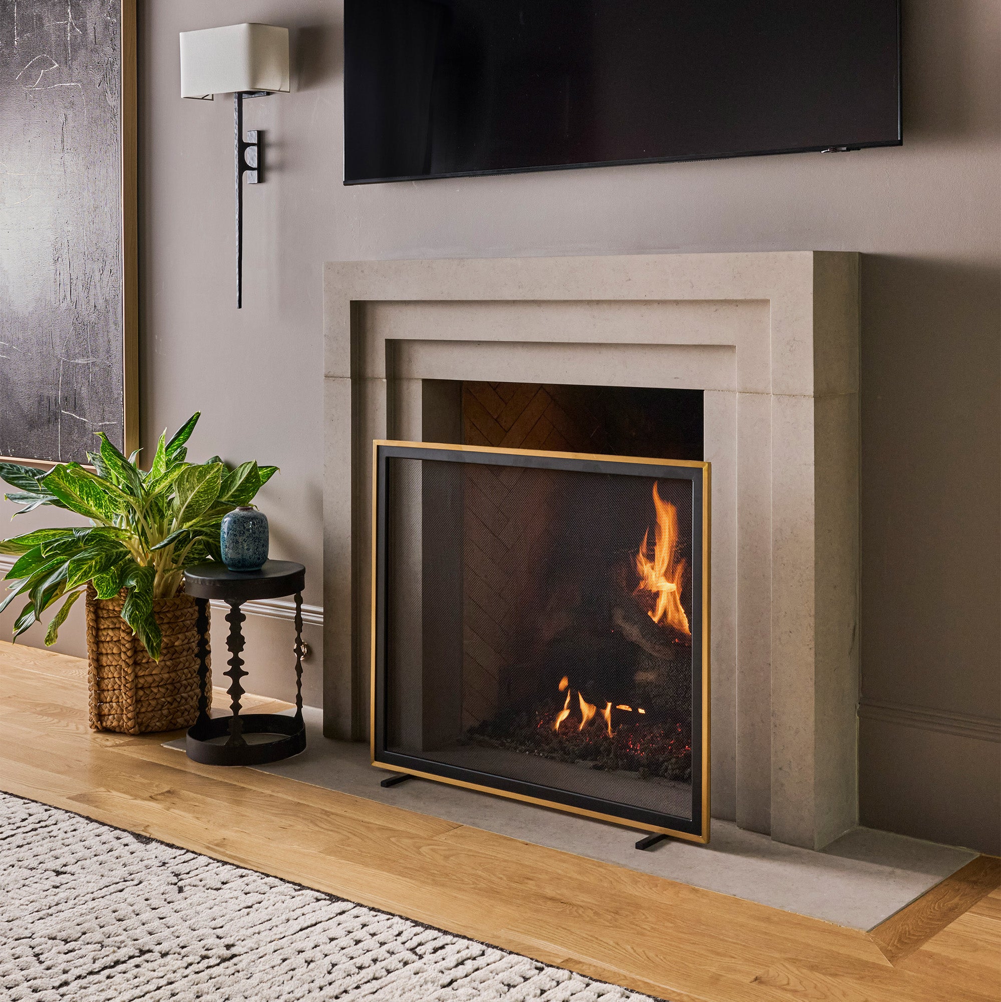 Bleeker Fireplace Screen