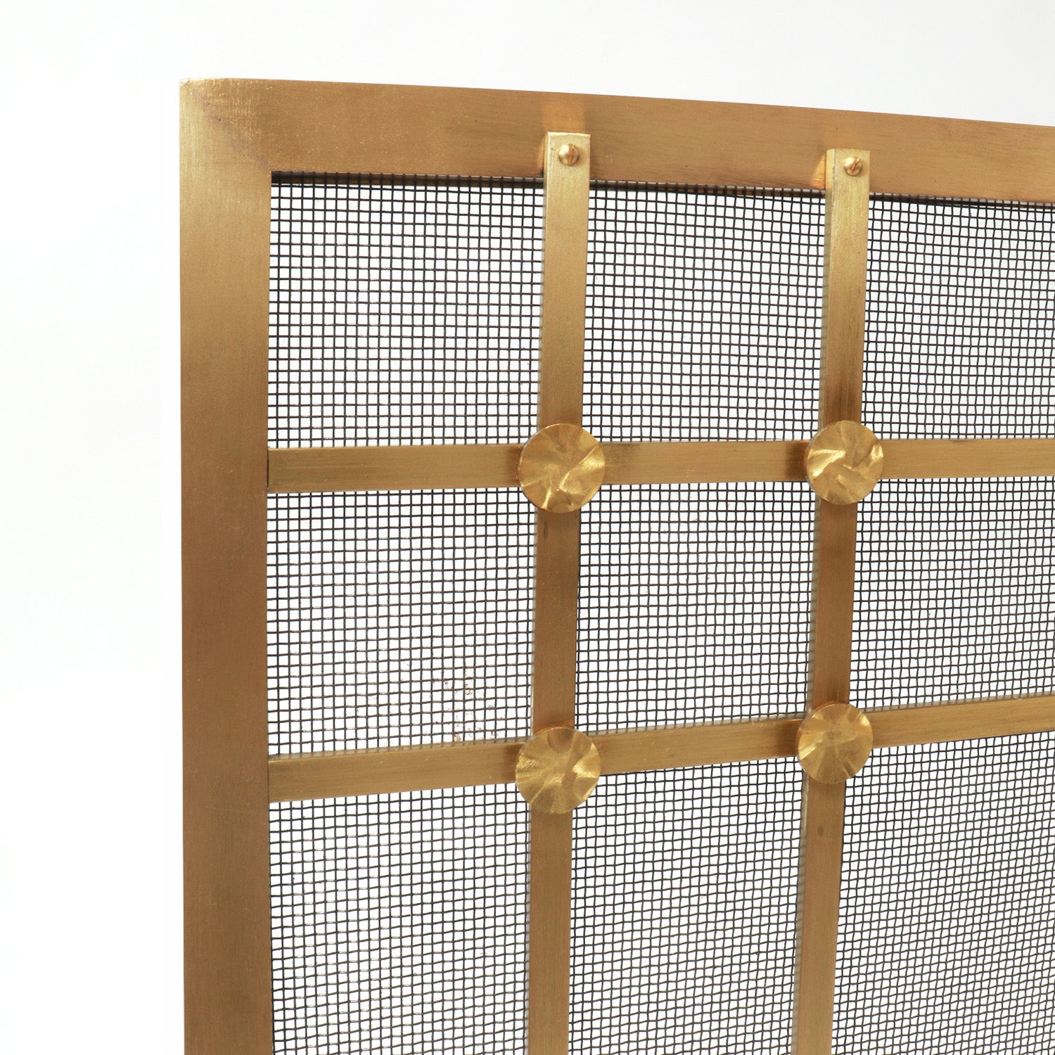 Henry Fireplace Screen - Brass