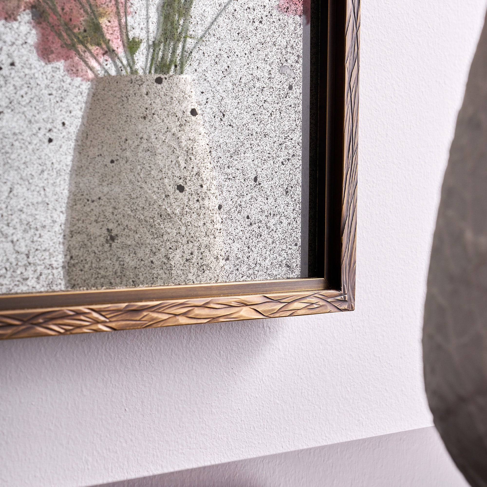 Lineage Brass Mirror