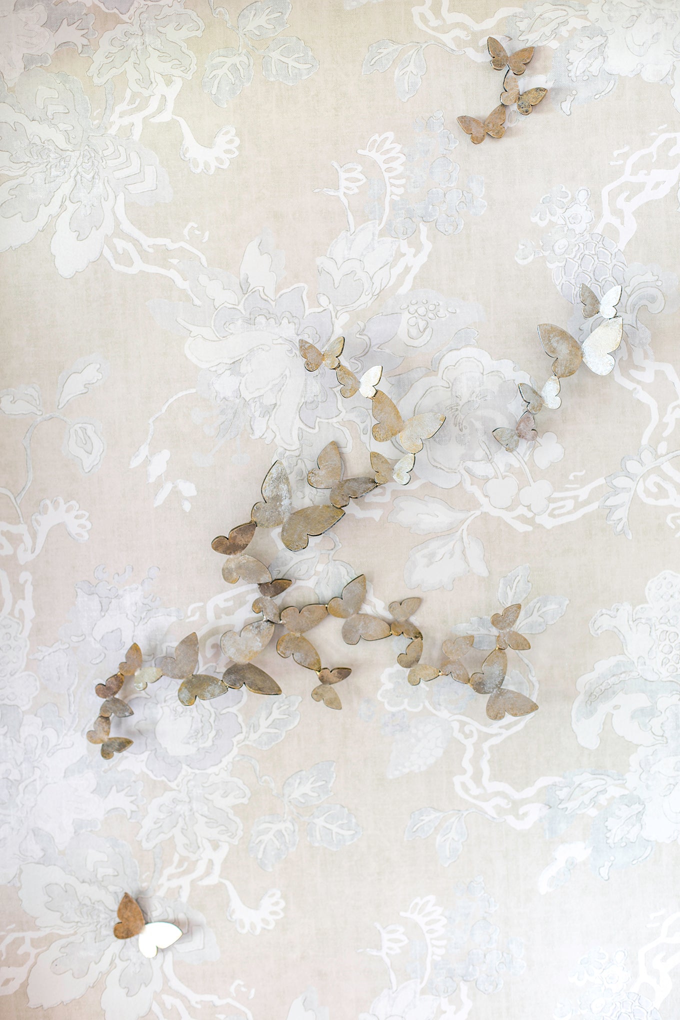 Butterfly Wall Sculpture - Vertical Flights