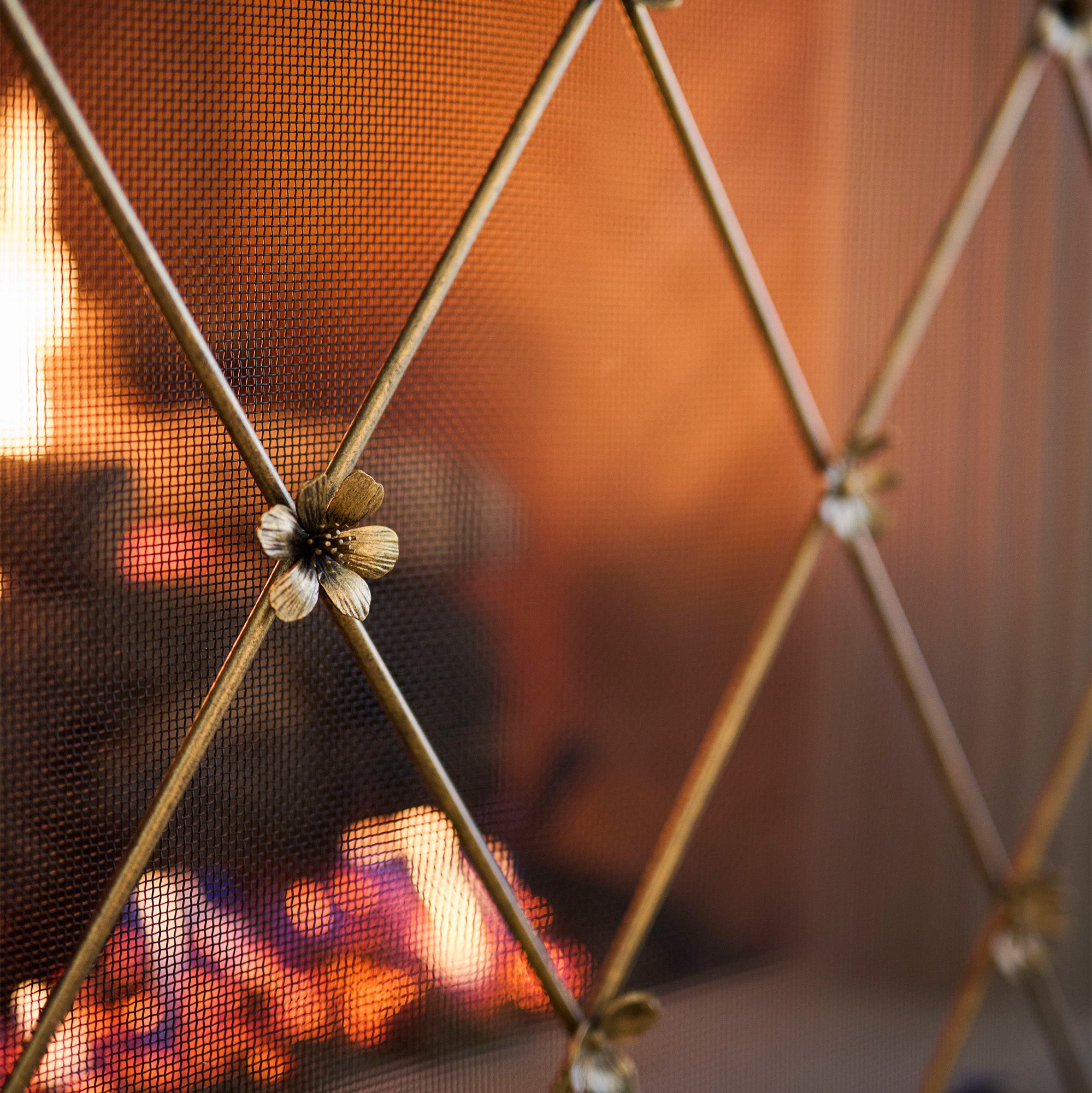 Flora Fireplace Screen