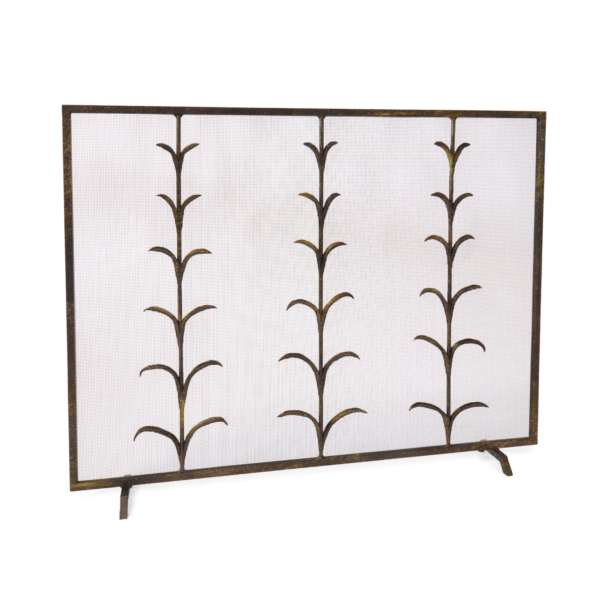 Lily Stems Fireplace Screen | Nature-Inspired Metalwork | Claire