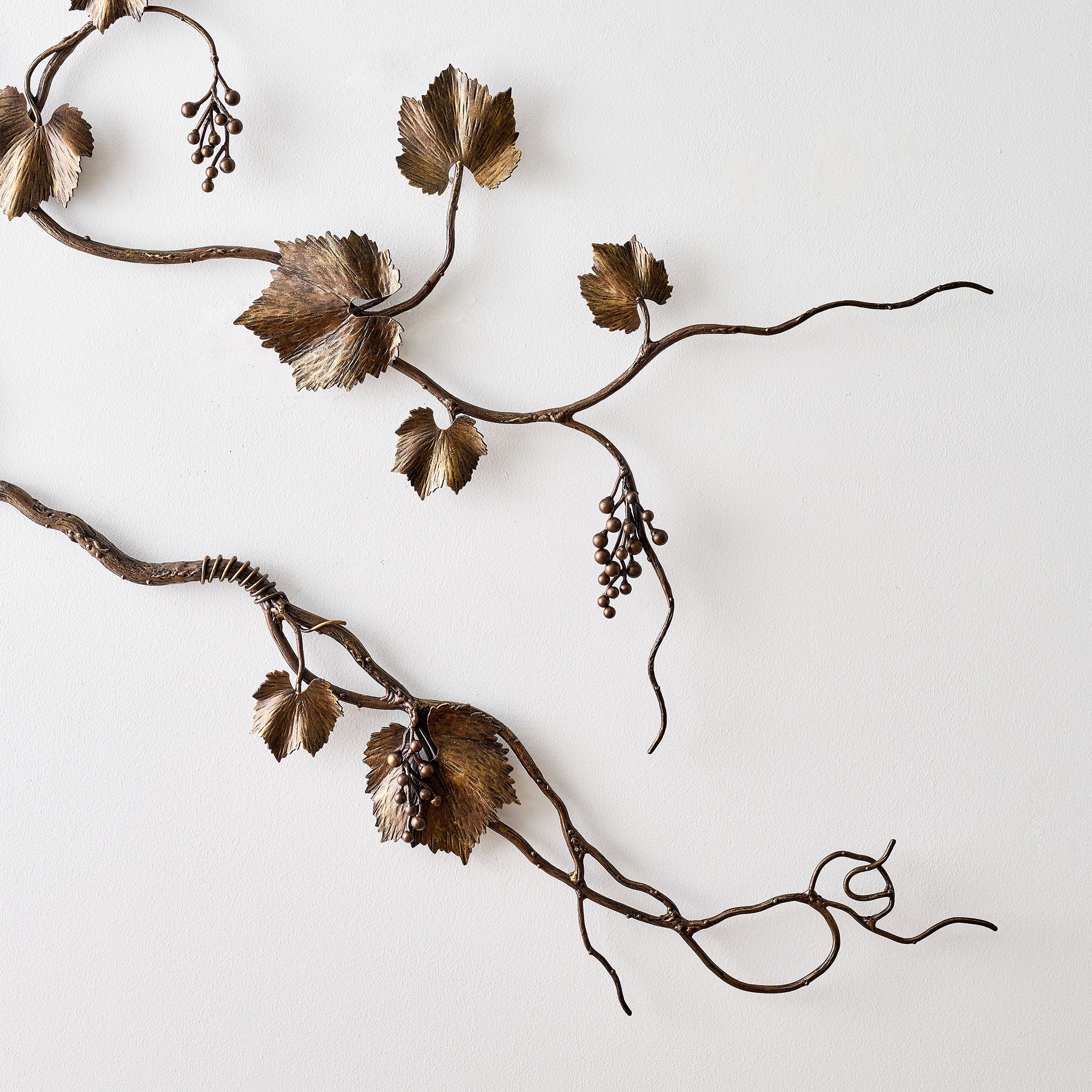 Grape Leaf Wall Sculpture