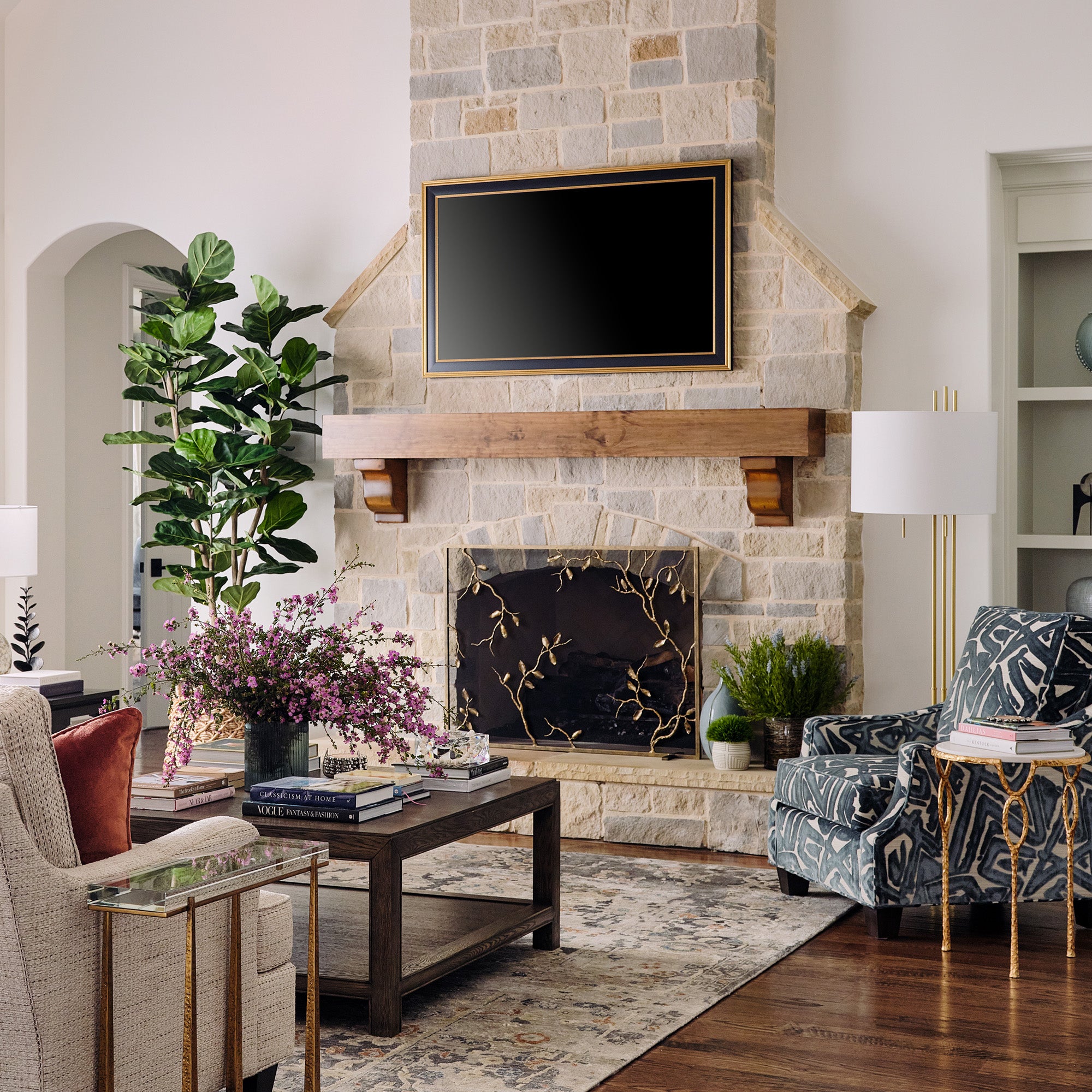 Lennox Fireplace Screen – Claire Crowe Collection