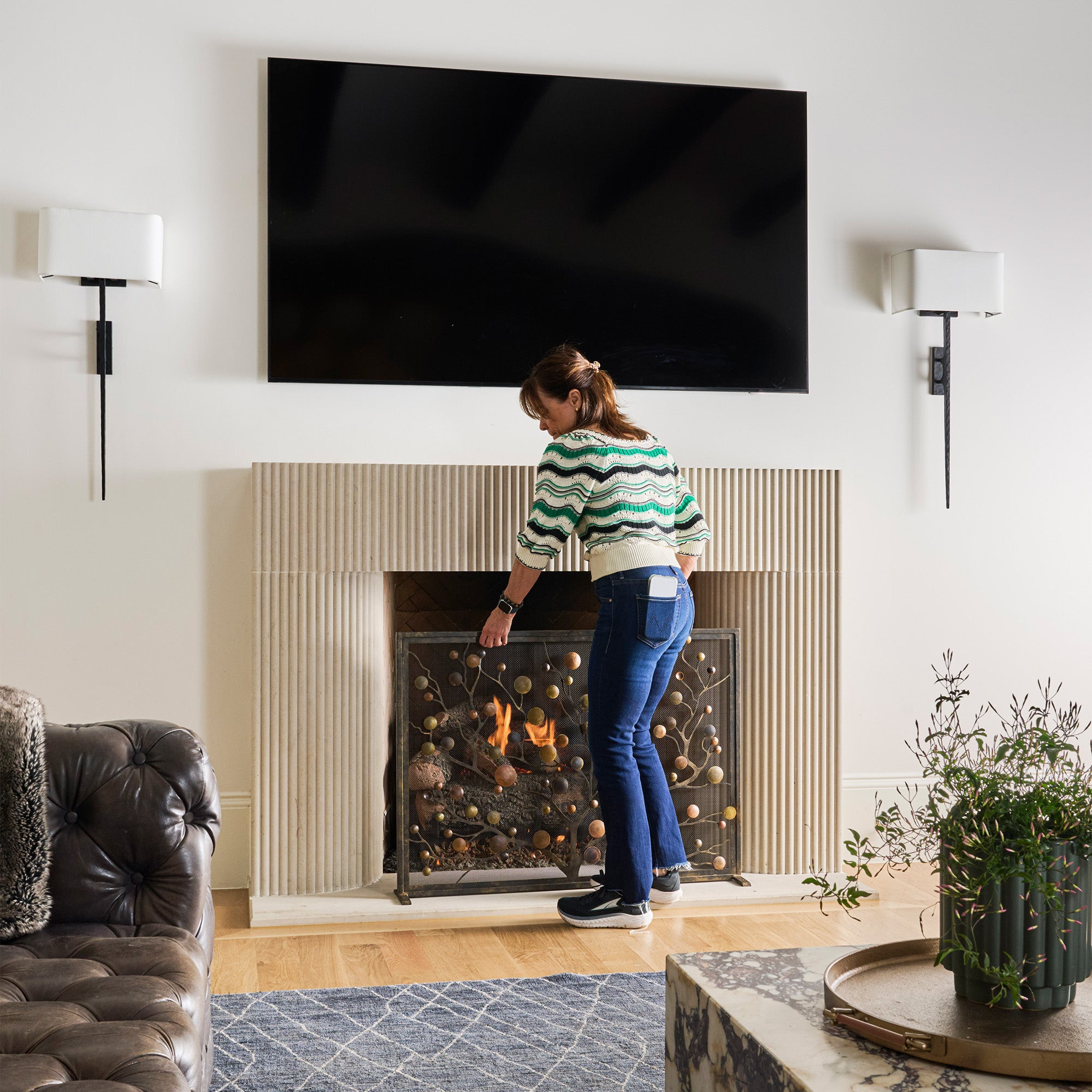 Origin Fireplace Screen