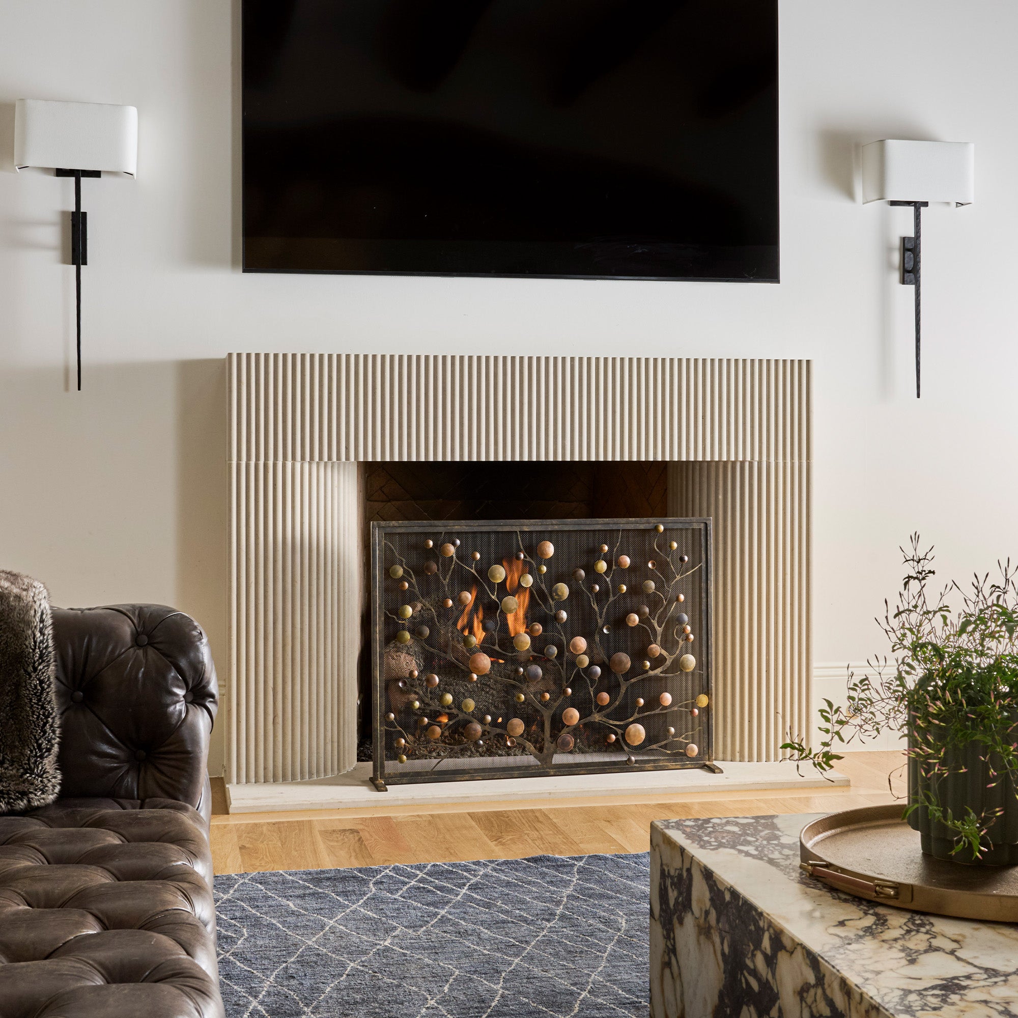 Origin Fireplace Screen
