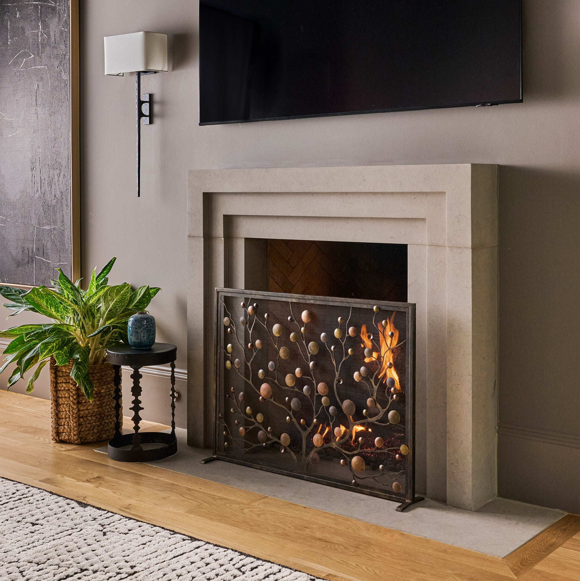 Origin Fireplace Screen