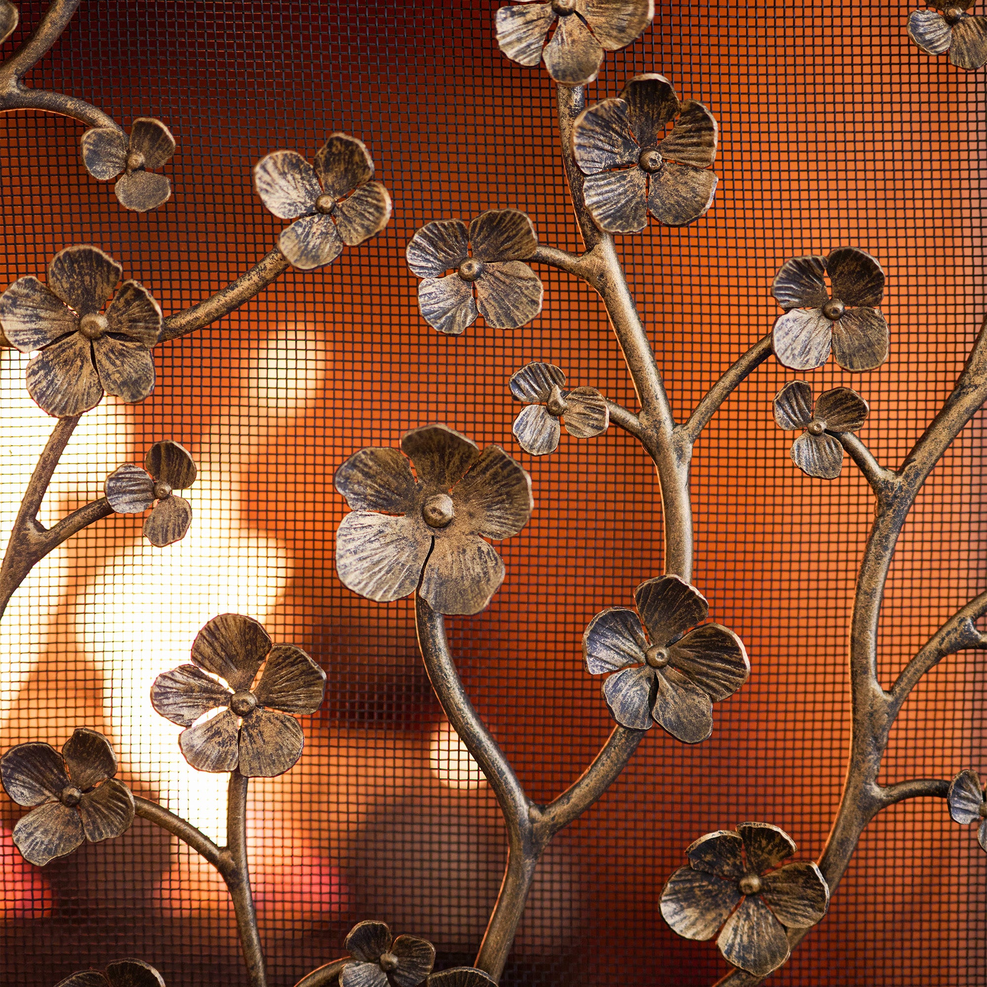 Primrose Garden Fireplace Screen