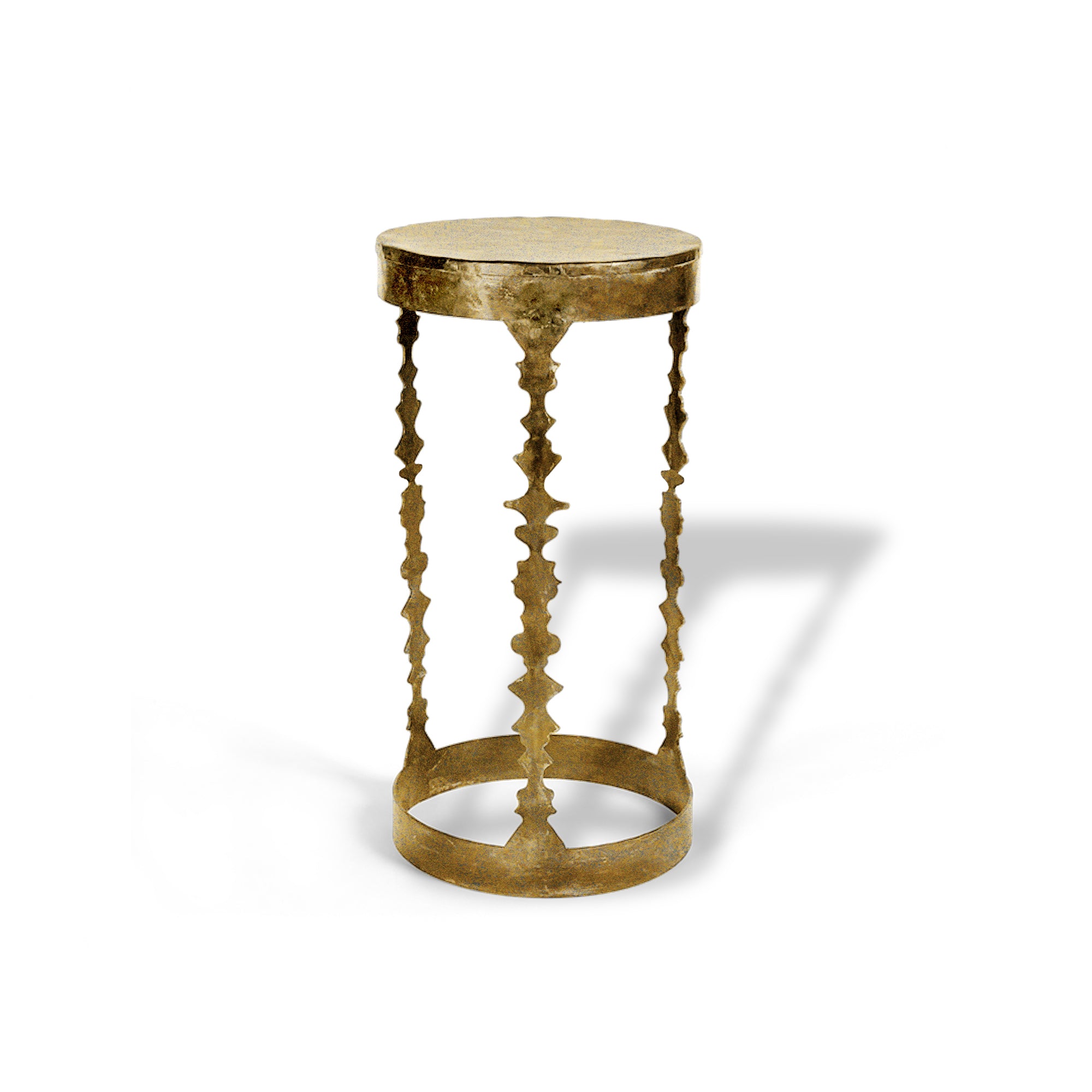 Rocco Occasional Table in Aged Gold