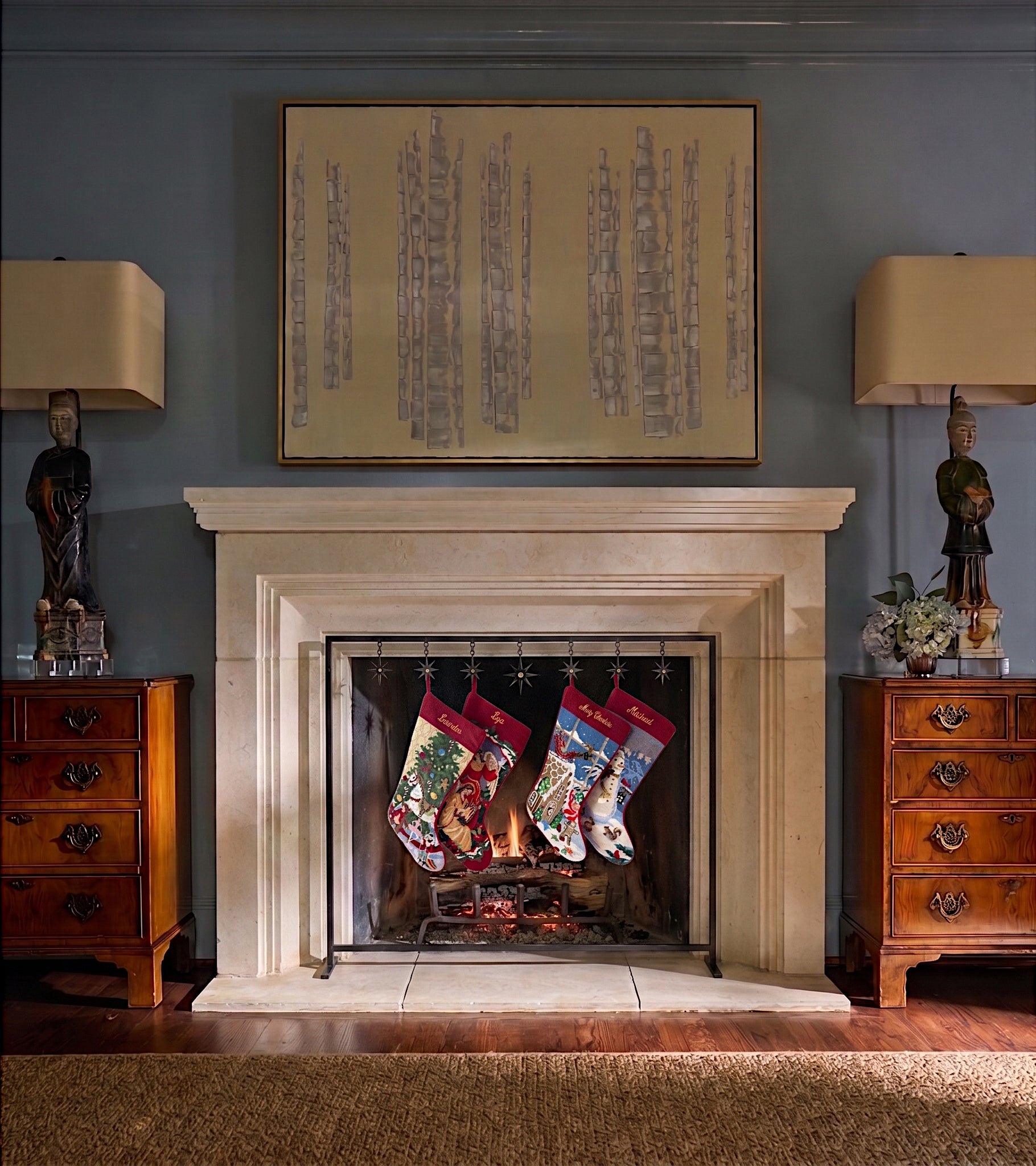 Celeste Holiday Stocking Holder