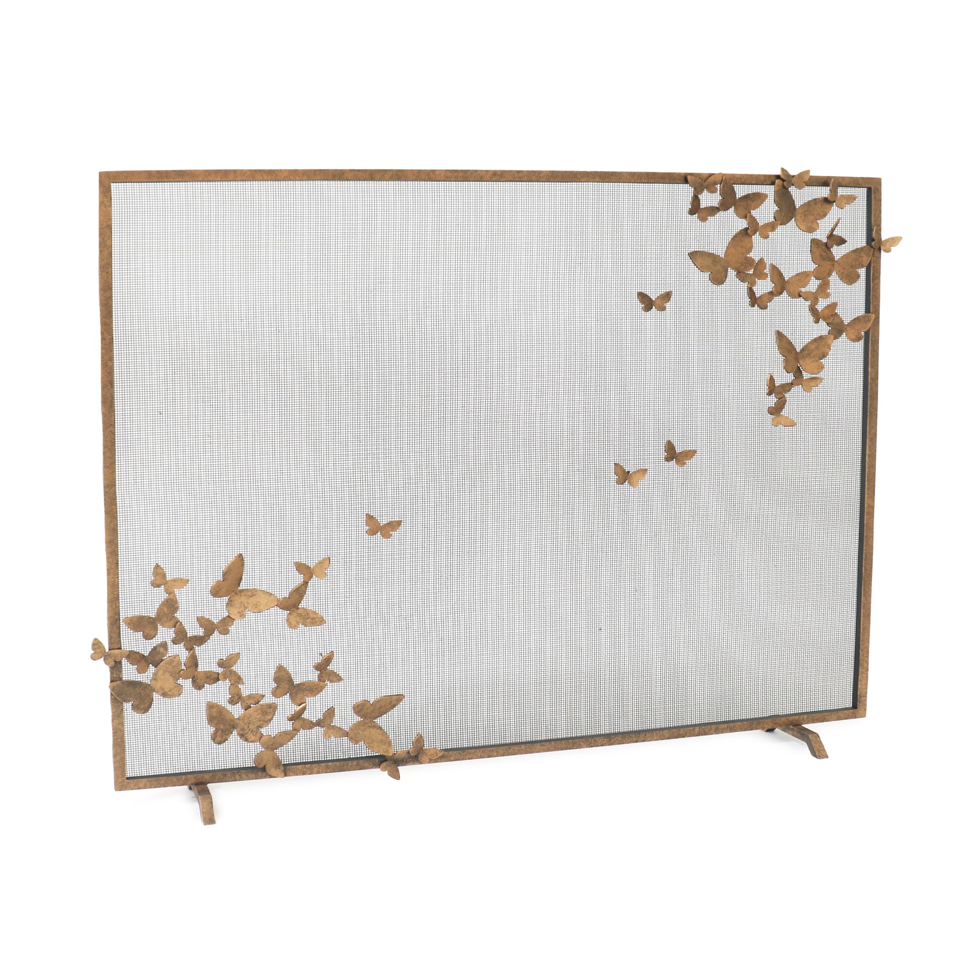 Butterfly Fireplace Screen, Lighter