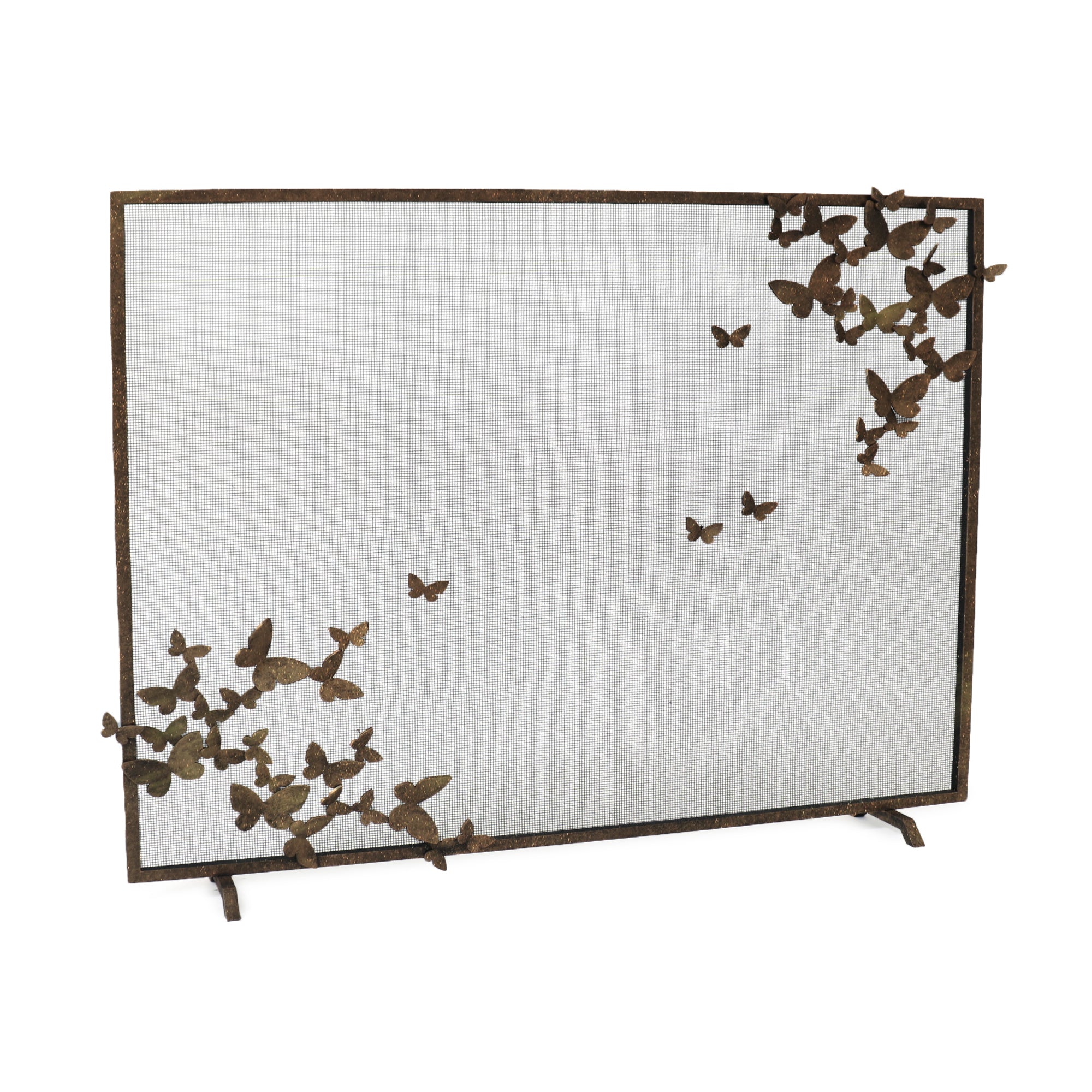 Butterfly Fireplace Screen, Lighter