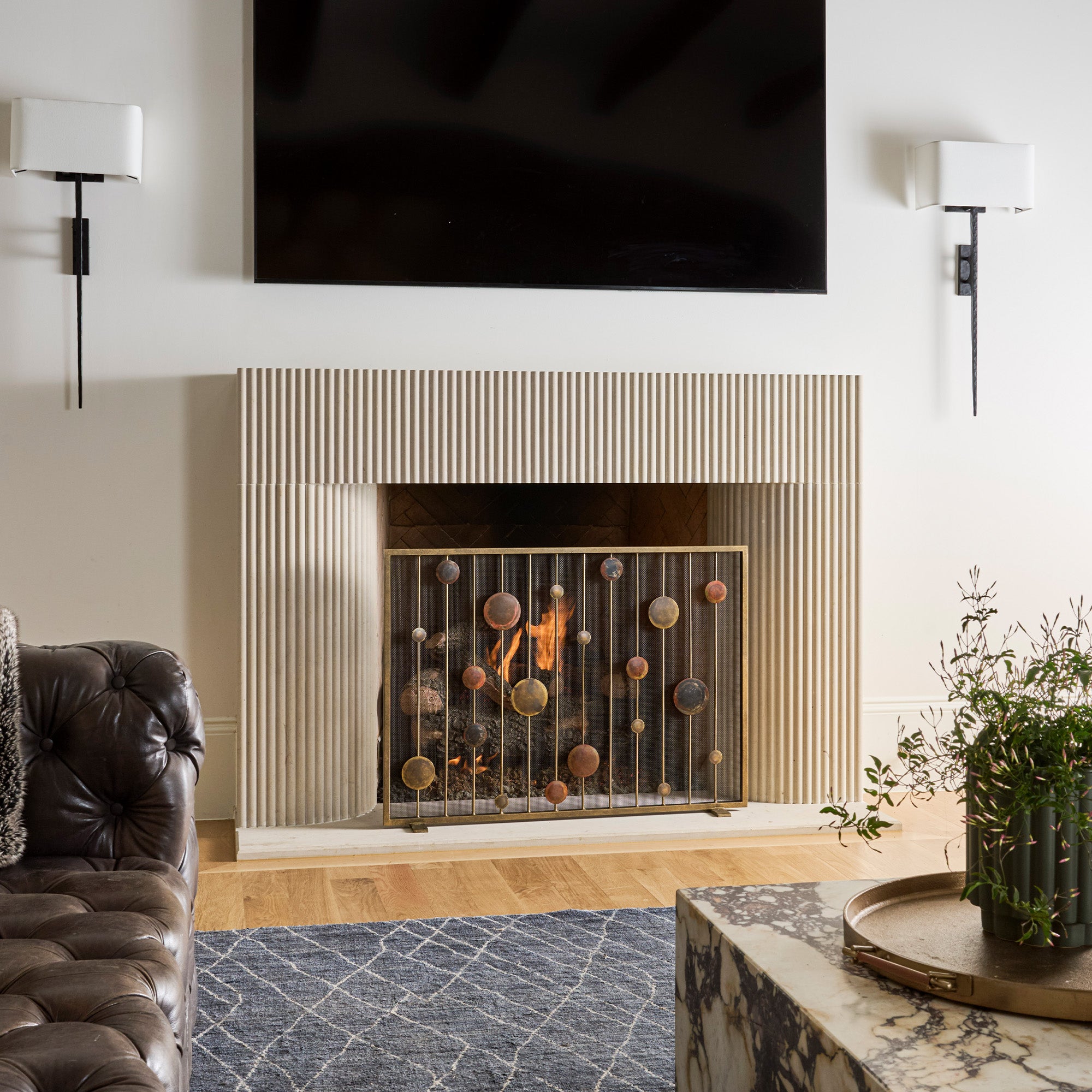 Striker Fireplace Screen