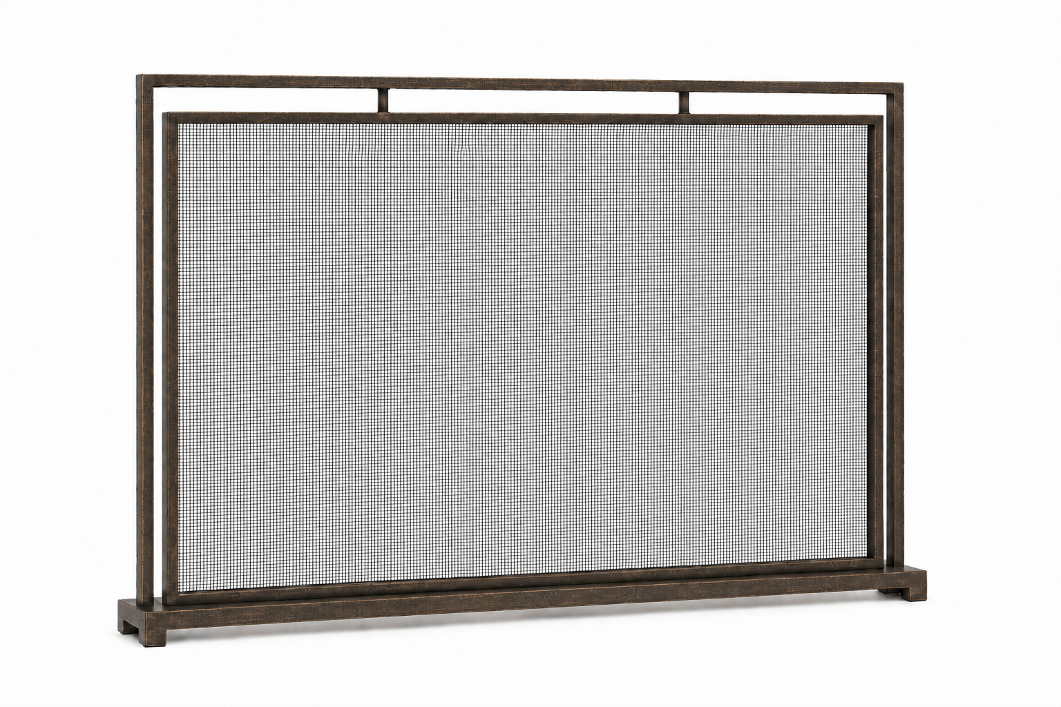 Alden Fireplace Screen in Tobacco
