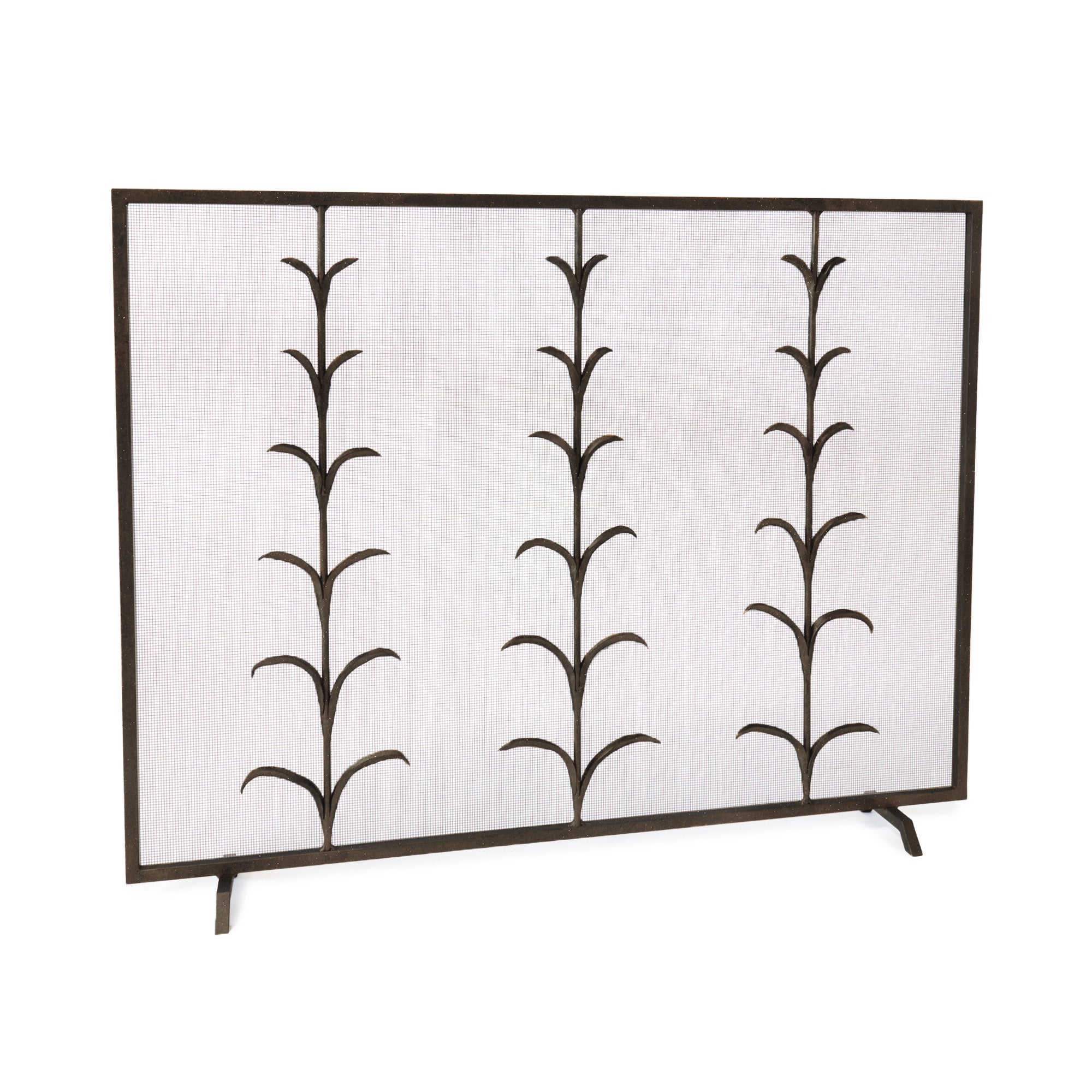 Lily Stems Fireplace Screen | Nature-Inspired Metalwork | Claire