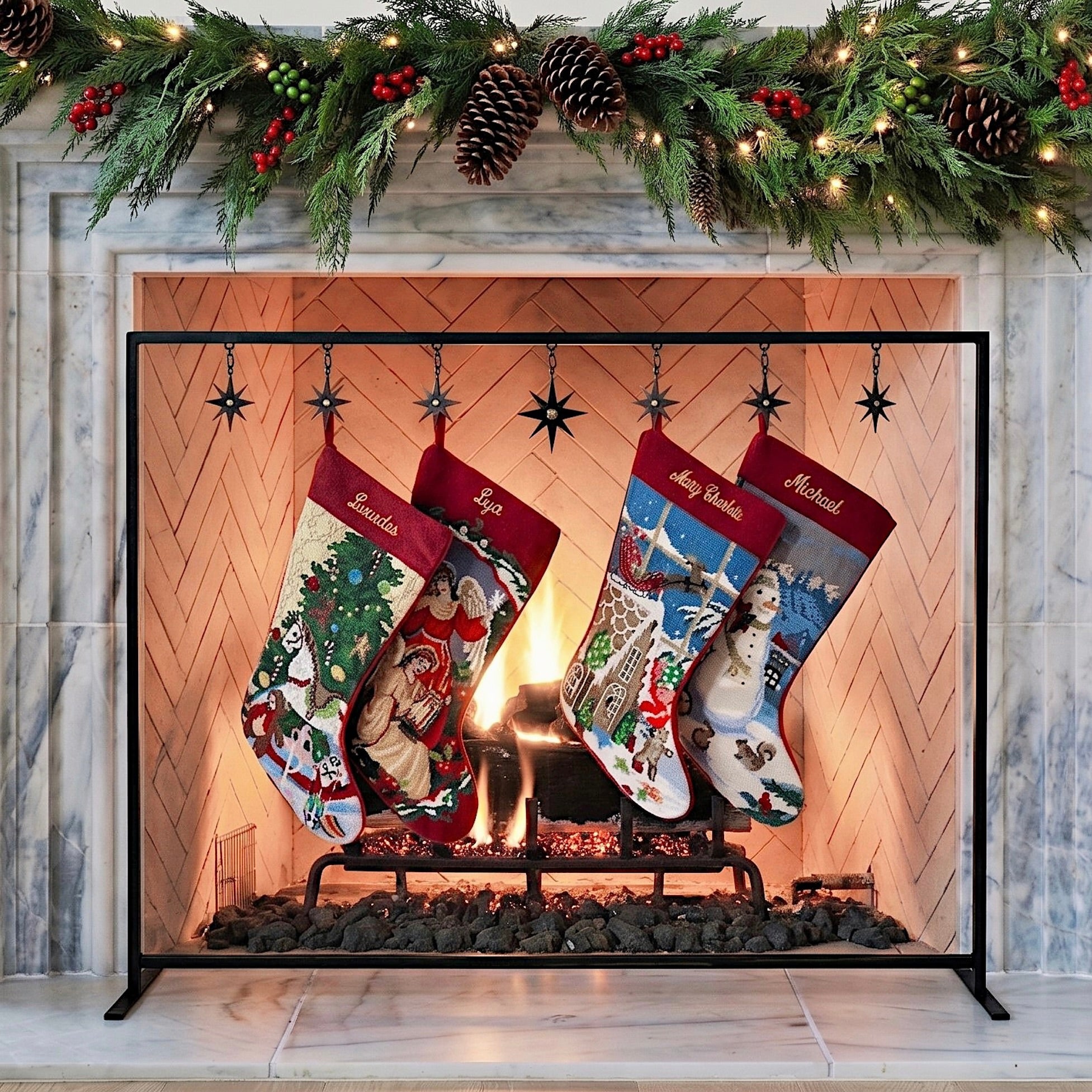 Celeste Holiday Stocking Holder