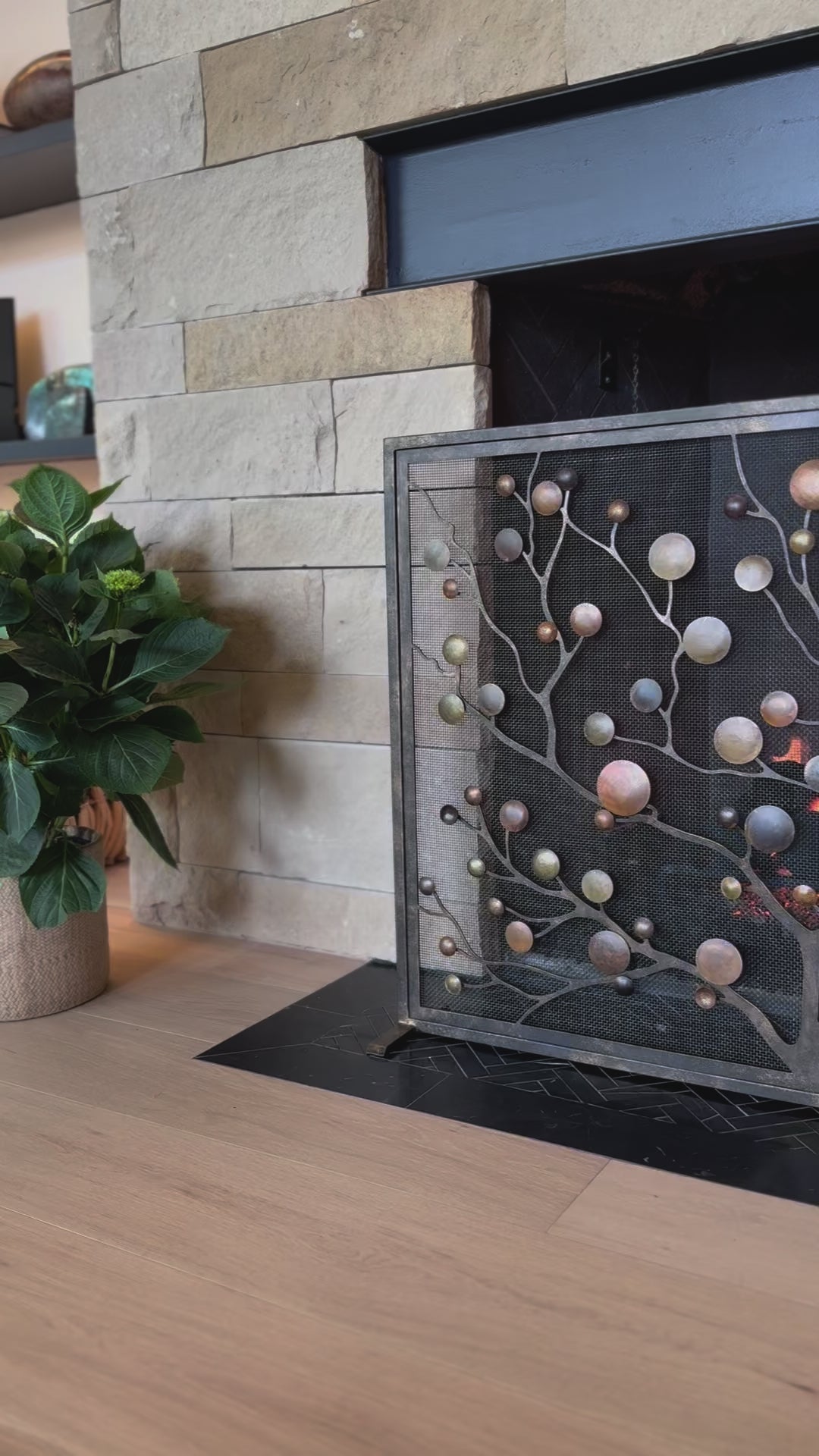 Load video: Origin Fireplace Screen