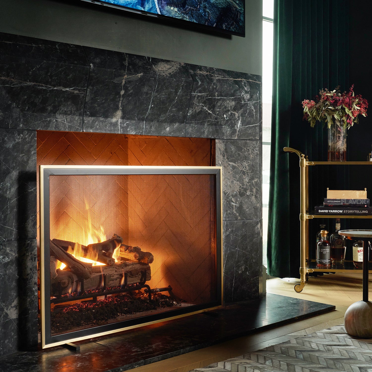 Bleeker Fireplace Screen