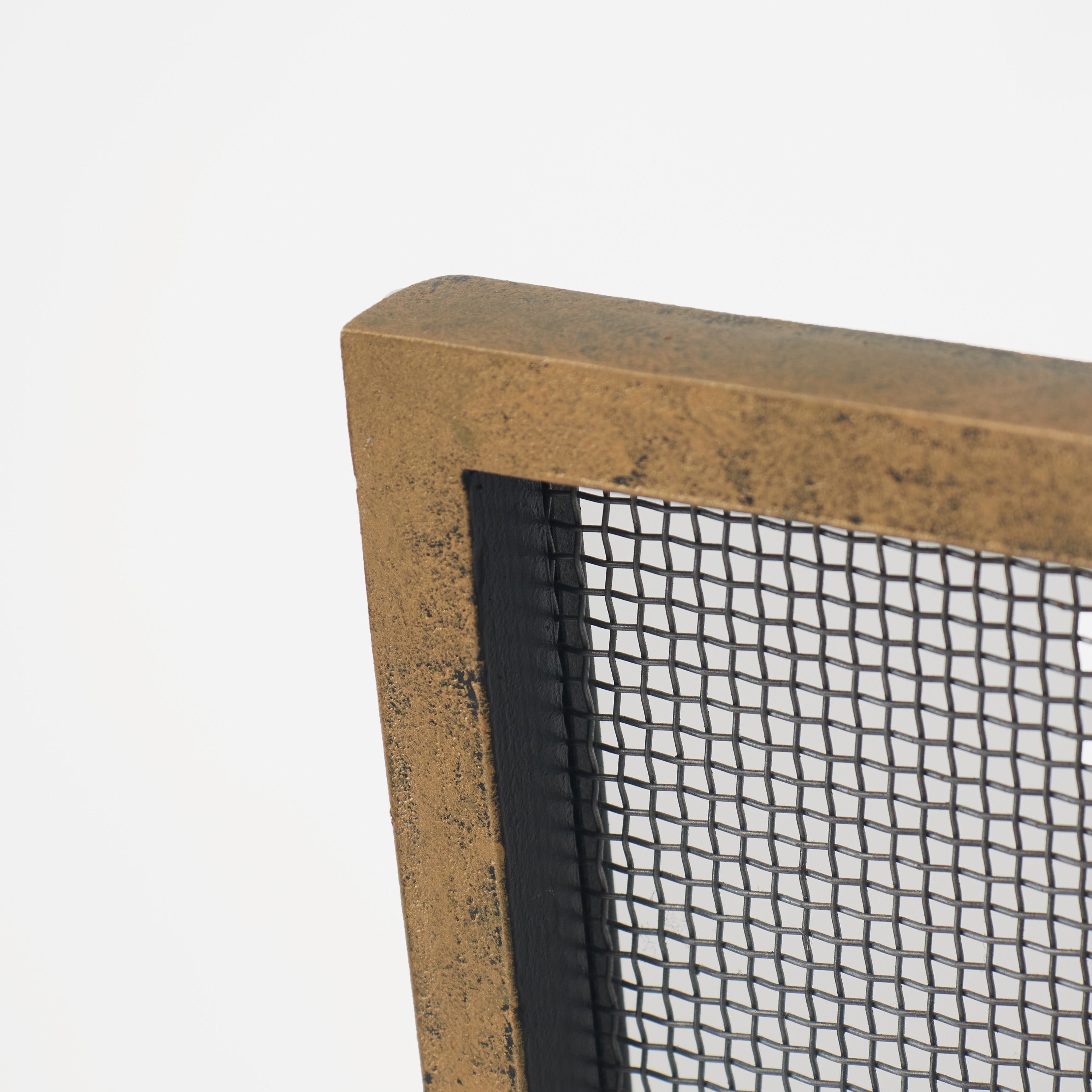 Celeste Fireplace Screen in Aged Gold