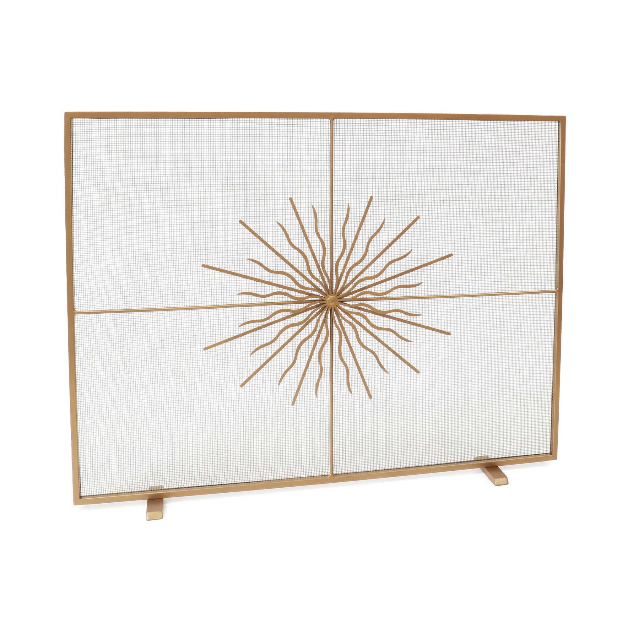 Sunburst Fireplace Screen