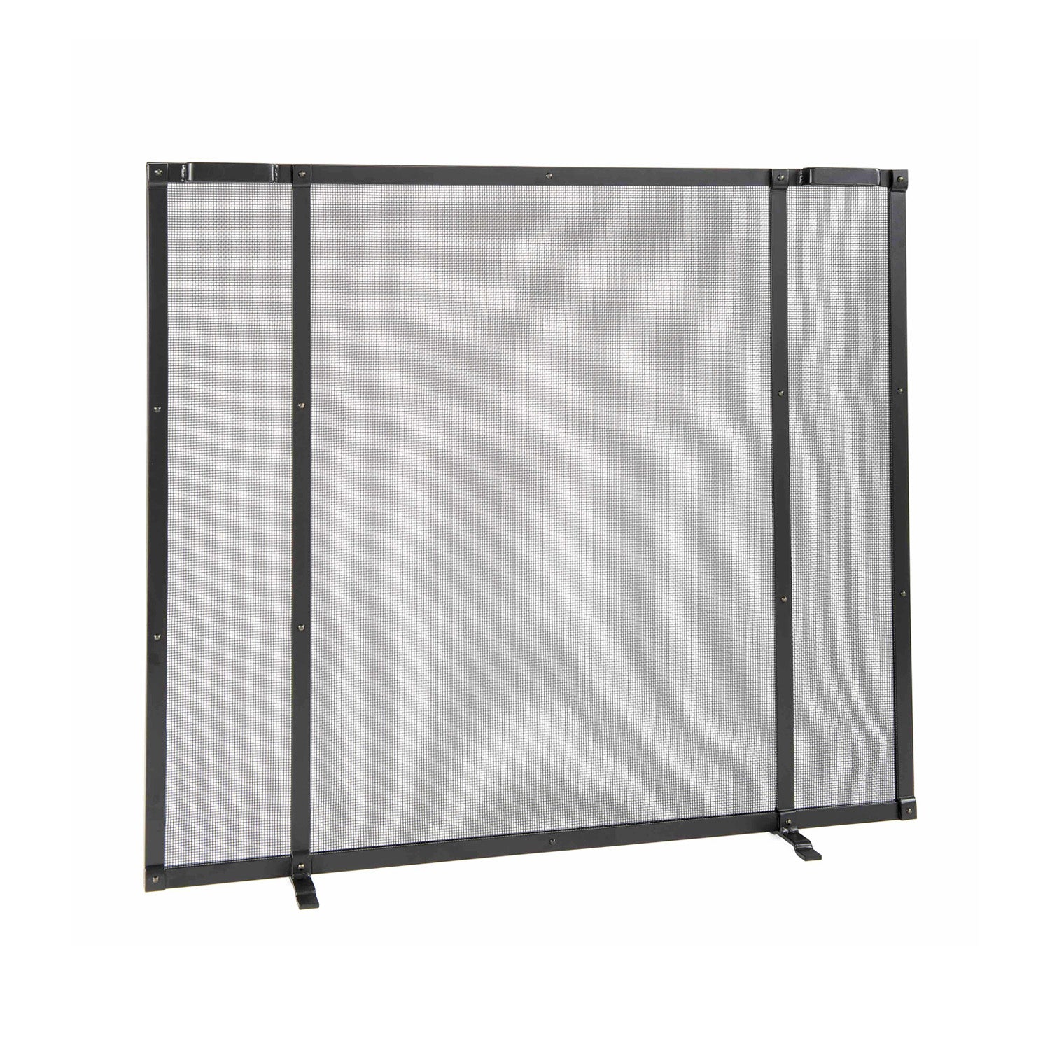 Gunnison Fireplace Screen in Warm Black