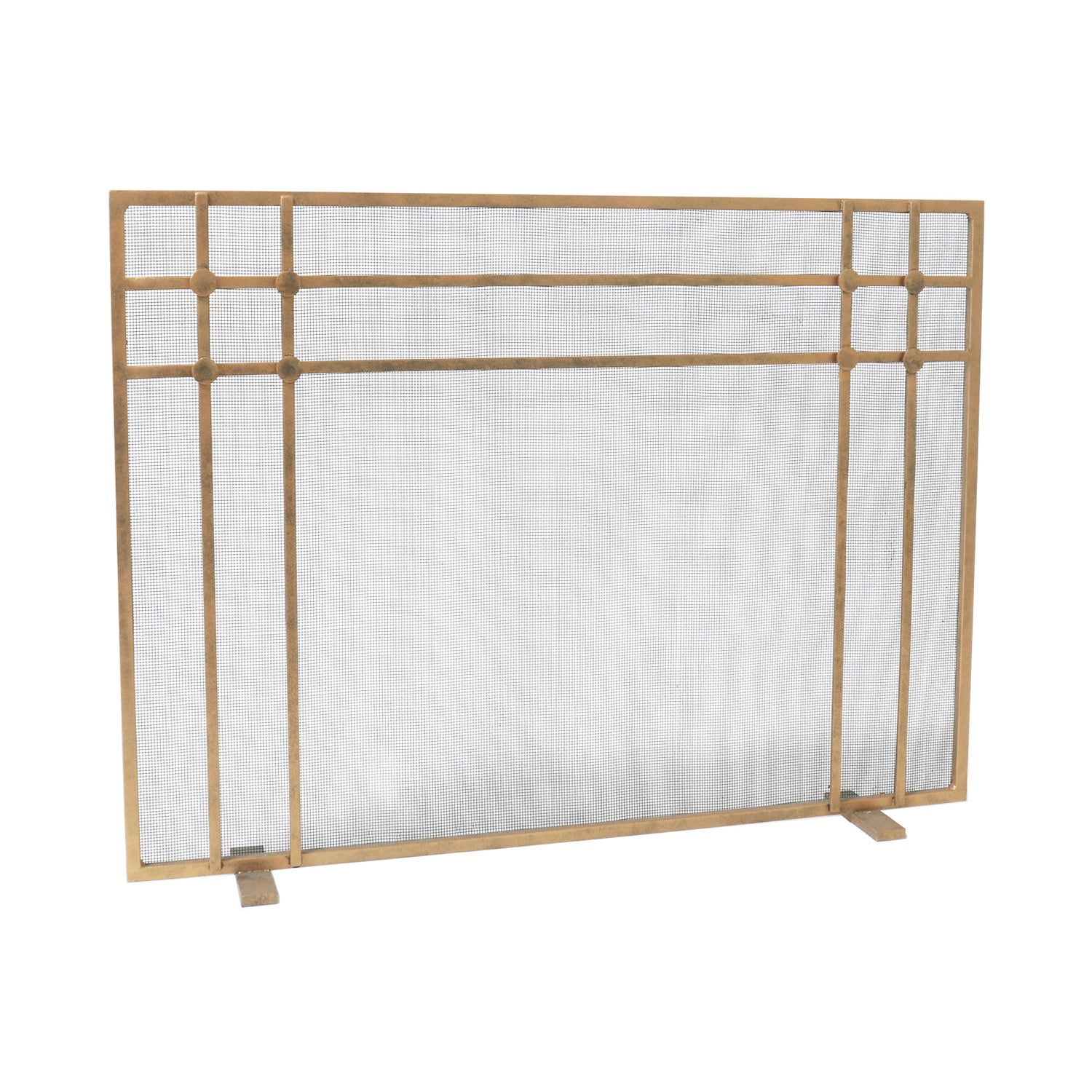 Henry Fireplace Screen in Mild Steel