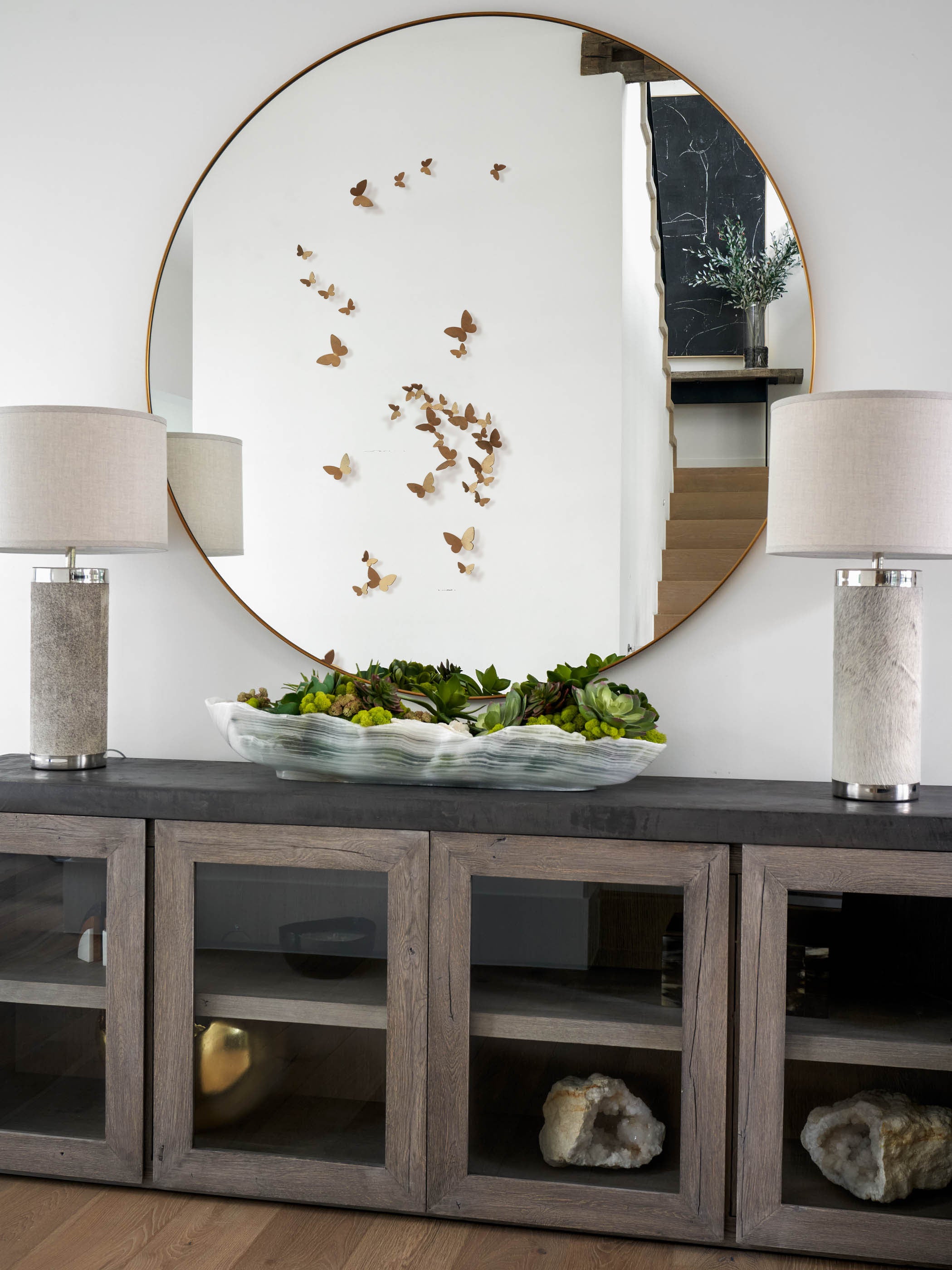 Butterfly Wall Sculpture - Vertical Flights